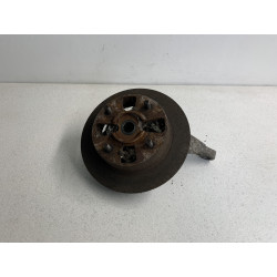 Steering knuckle with brake disc left Microcar & Ligier Due